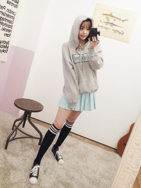 「 オルチャン」｜GIRLS RULEさん（レディース・165cm）の冬コーディネート