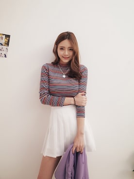 「 オルチャン」｜GIRLS RULEさん（レディース・165cm）の冬コーディネート