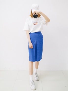 「GIRLSRULEのアイテム」を使った、GIRLS RULEさん（レディース・165cm）の夏コーディネート