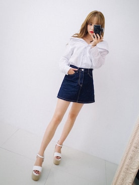 「 ootd」｜GIRLS RULEさん（レディース・165cm）の夏コーディネート