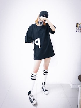 「 ootd」｜GIRLS RULEさん（レディース・165cm）の夏コーディネート