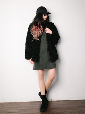 「GIRLSRULEのアイテム」を使った、GIRLS RULEさん（レディース・165cm）の秋コーディネート