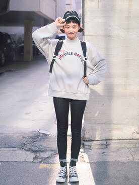 「GIRLSRULEのアイテム」を使った、GIRLS RULEさん（レディース・165cm）の秋コーディネート