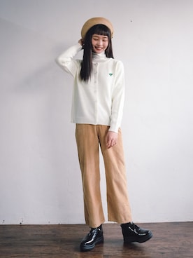 「GIRLSRULEのアイテム」を使った、GIRLS RULEさん（レディース・165cm）の秋コーディネート