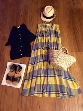 natsuさん（レディース・158cm）の夏コーディネート