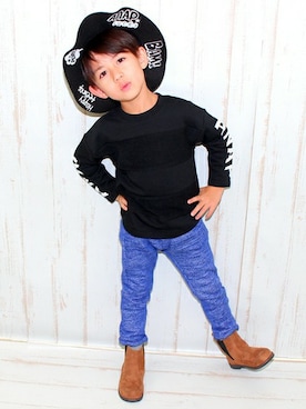 「halloween」｜ANAP KIDS Officialさん（キッズ・110cm）の秋コーディネート