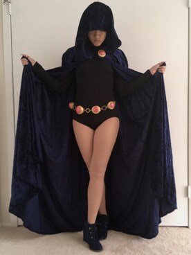 「SO（エスオー）のアイテム（ブーティ）」を使った、パーティさん（レディース・168cm）の秋コーディネート