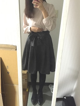 saraさん（レディース・160cm）の秋コーディネート