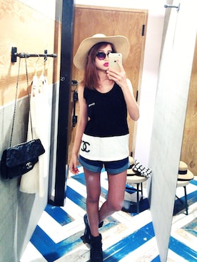 「hat」｜Akaneさん（メンズ・163cm）の春コーディネート