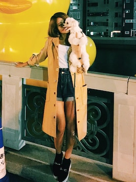 「goocy」｜Akaneさん（レディース・163cm）の秋コーディネート