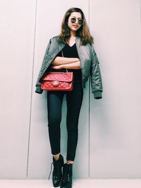 Akaneさん（レディース・163cm）の秋コーディネート