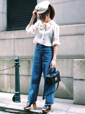 Akaneさん（レディース・163cm）の春コーディネート