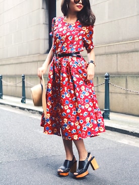 Akaneさん（レディース・163cm）の春コーディネート