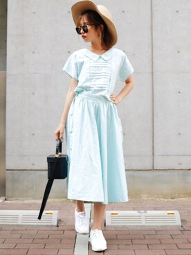 Akaneさん(レディース・163cm)の夏コーディネート