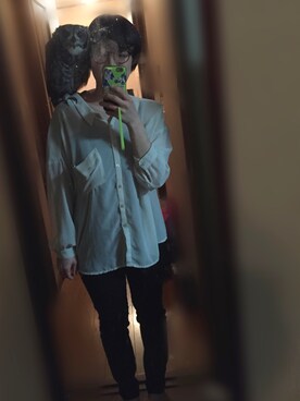 uoᗦ↞◃さんのコーディネート