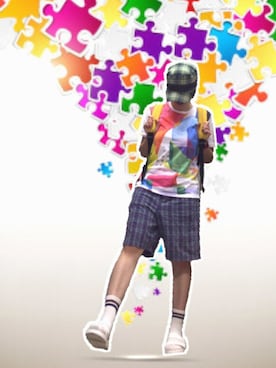 uoᗦ↞◃さんのコーディネート