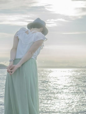 uoᗦ↞◃さんのコーディネート