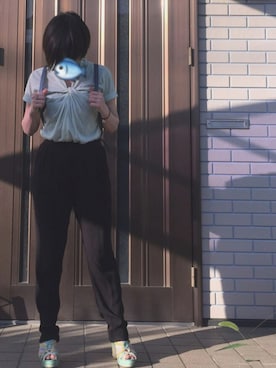 uoᗦ↞◃さんのコーディネート