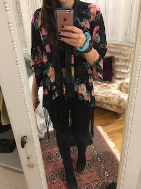 「ALDO（アルド）のアイテム（ブーティ）」を使った、Chloeさん（レディース・160cm）の秋コーディネート