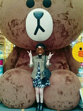 「韓国旅行」｜「アイテム（ワンピース/ドレス）」を使った、のちょんさん（レディース・157cm）の秋コーディネート