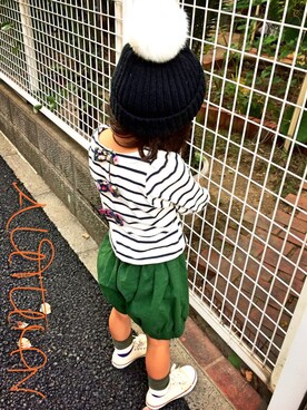 ★COCO☆さん（キッズ・110cm）の秋コーディネート