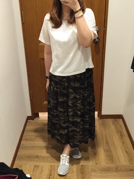 「GLOBAL WORK（グローバルワーク）のアイテム（ドレス）」を使った、jilljillchanさん（レディース・160cm）の夏コーディネート