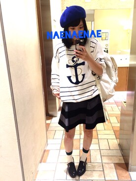 「A part by（アパートバイ）のアイテム」を使った、naeさん（メンズ・153cm）の秋コーディネート