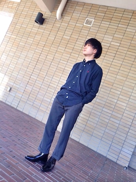 「チャッカブーツ」｜w526さん（メンズ・165cm・20代）の秋コーディネート