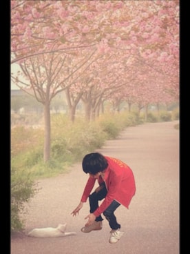 「ROLA（ローラ）のアイテム」を使った、ha7koさん（メンズ・162cm）の春コーディネート