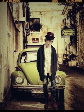 「Luva TRAM（ルーバトラム）のアイテム」を使った、ha7koさん（メンズ・162cm）の冬コーディネート