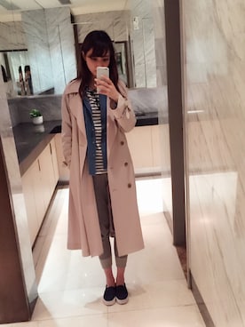 文。さん（レディース・171cm）の冬コーディネート