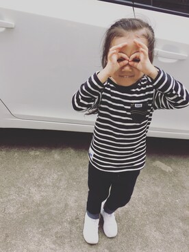 morinanakoさん（キッズ・100cm）の秋コーディネート