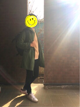 「さむい！」｜ぞーさんさん（メンズ・169cm）の秋コーディネート