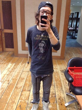 森杉夕宇貴さんのコーディネート