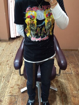 森杉夕宇貴さんのコーディネート