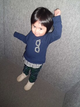 shio07さん（キッズ・80cm）の冬コーディネート