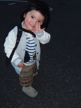 shio07さん(キッズ・80cm)の冬コーディネート