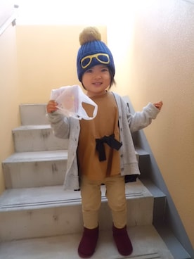 shio07さん（キッズ・90cm）の秋コーディネート