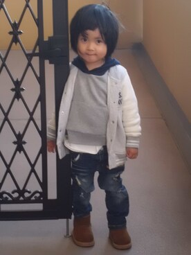 shio07さん(キッズ・90cm)の冬コーディネート