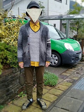 いんちょ。さん（メンズ・167cm）の冬コーディネート