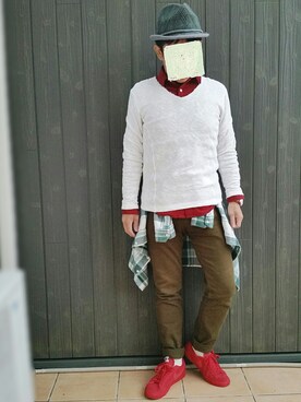 いんちょ。さん（メンズ・167cm）の冬コーディネート