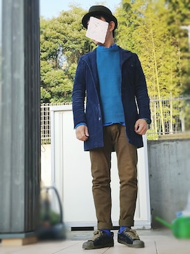 いんちょ。さん（メンズ・167cm）の冬コーディネート