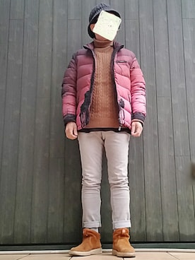 いんちょ。さん（メンズ・167cm）の冬コーディネート