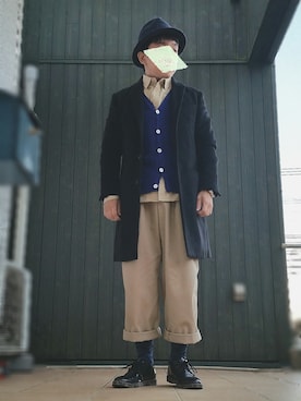 いんちょ。さん（メンズ・167cm）の冬コーディネート