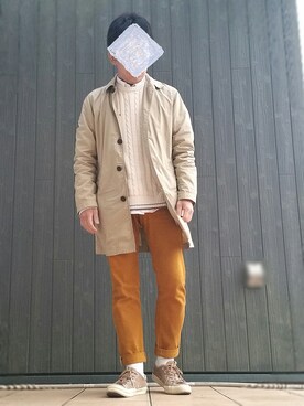 いんちょ。さん（メンズ・167cm）の春コーディネート