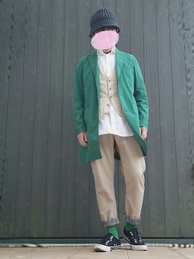 いんちょ。さん(メンズ・167cm)の春コーディネート