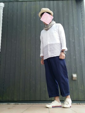 いんちょ。さん（メンズ・167cm）の春コーディネート