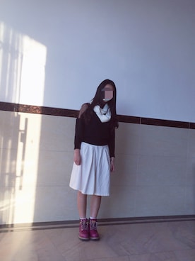 「MAPLE COMICS（メイプルコミックス）のアイテム」を使った、chowwlさん（レディース・160cm）の冬コーディネート