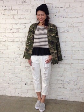 よーしだ☺︎さん（レディース・166cm）の夏コーディネート