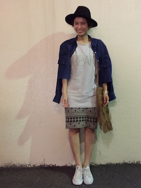 よーしだ☺︎さん（レディース・166cm）の夏コーディネート